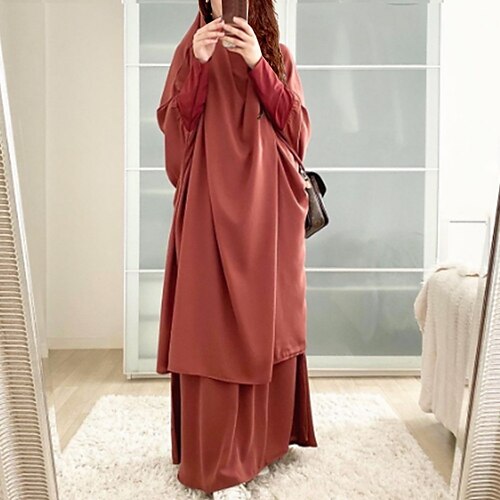 

Women's Casual Dress T Shirt Dress Tee Dress Long Dress Maxi Dress Pink Wine Orange Long Sleeve Pure Color Ruched Winter Fall Spring Cowl Neck Classic Daily Weekend Loose Fit 2023 One size fits all