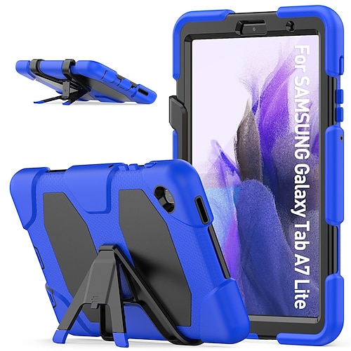 

Tableta Carcasa Funda Para Samsung Galaxy Tab A7 Lite 2021 2020 Mango con Soporte Protector de cuerpo completo TPU ordenador personal