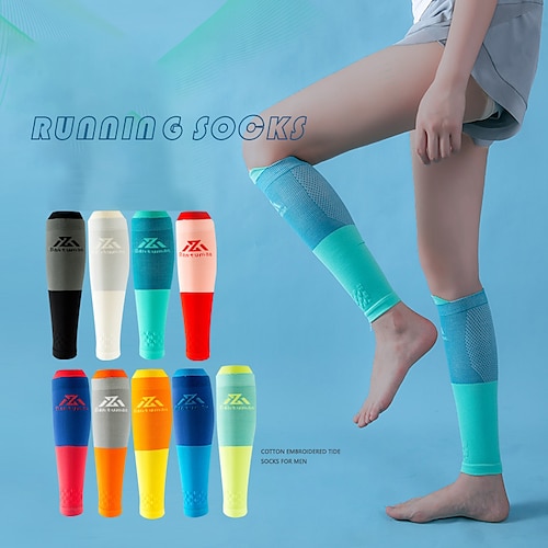 

leggings sportivi pressione polpaccio maniche fitness corsa all'aperto corda per saltare ciclismo arrampicata equipaggiamento protettivo generazione di compressione ad asciugatura rapida