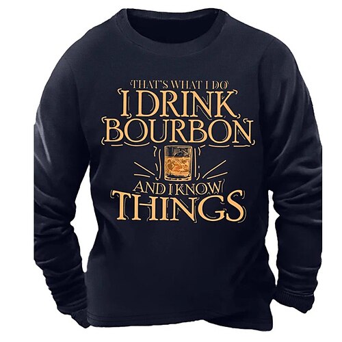 

Men's Sweatshirt Pullover Black Red Navy Blue Gray Crew Neck Letter Sports Outdoor Sports Streetwear Hot Stamping Basic Streetwear Casual Spring Fall Clothing Apparel Hoodies Sweatshirts