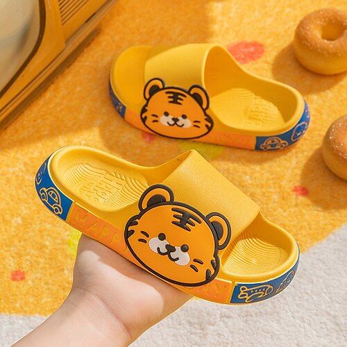 

Garçon Fille Chaussons Tongs du quotidien EVA Absorption des chocs Respirabilité Ne glisse pas Chaussons Petits enfants (4-7 ans) du quotidien Intérieur Licorne rose Tigre jaune Eté