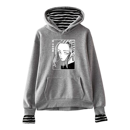 

Inspired by Tokyo Revengers Wakasa Imaushi Hoodie Anime Cartoon Anime Front Pocket Graphic Hoodie For Men's Women's Unisex Adults' Hot Stamping 100% Polyester Casual Daily