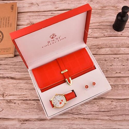 

Quartz Watch for Women Analog Quartz Stylish Fashion Elegant Creative Titanium Alloy PU Leather Romantic Series Cartoon Series Fashion