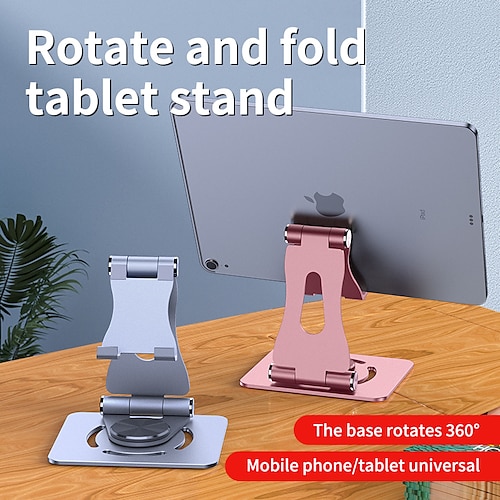

Phone Stand Rotatable Portable Foldable Phone Holder for Desk Compatible with iPad Tablet All Mobile Phone Phone Accessory