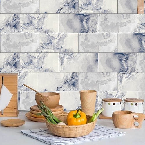 

Pegatinas de azulejos de mármol, papel tapiz de granito de cristal, pegatinas de pared autoadhesivas, pegatinas impermeables extraíbles, papel tapiz de mármol para el hogar, la cocina y el baño