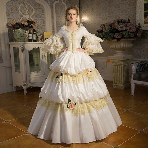 

Da principessa Shakespeare Gotico Rococò Ispirato al vintage Medievale Vestiti Vestito da Serata Elegante Stile Carnevale di Venezia Per donna Costume Vintage ▾ Cosplay Feste Mascherata Ricevimento