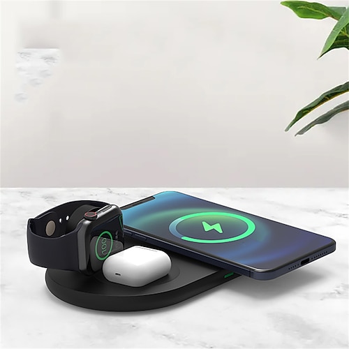

Wireless Charger Charging Station 8 Port Multi USB Charger Station RoHS CE Certified FCC Fast Wireless Charging MagSafe Magnetic For Cellphone Tablet iPhone iPad Cell Phone Tablets 1 PC