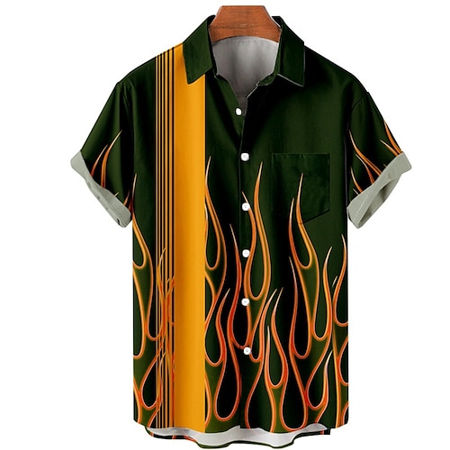 Chemise flamme outlet homme