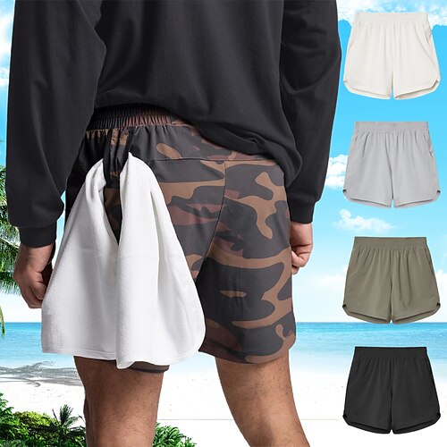 

Per uomo Boxer da mare Pantaloncini da mare Leggero Asciugatura rapida Costume da bagno Pantaloni Nuoto Immersioni Surf Spiaggia Estate