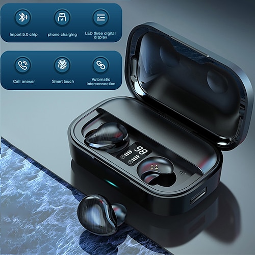 

SE-10 Écouteurs sans fil TWS Casques oreillette bluetooth Contour d'Oreille Bluetooth5.0 Imperméable Reduction de Bruit LA CHAÎNE HI-FI pour Apple Samsung Huawei Xiaomi MI Yoga Aptitude Fonctionnement