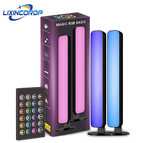 

barra luminosa intelligente con controllo atmosfera illuminazione d'atmosfera camera da letto lampada atmosfera elettrica competizione computer pick-up lampada atmosfera telecomando ir usb 2