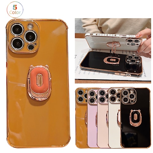 

telefon Etui Til Apple Klassisk serie iPhone 14 Pro Max 13 12 11 Pro Max Mini X XR XS 8 7 Plus Støtdempende ramme Belegg Helkroppsbeskyttende Ensfarget TPU