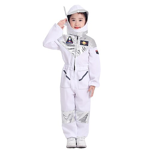 

Astronauta Costumi di carriera Per bambini Da ragazzo Cosplay Feste Carnevale Mascherata Feste / vacanze Poliestere Bianco Facile Costumi carnevale Tinta unita