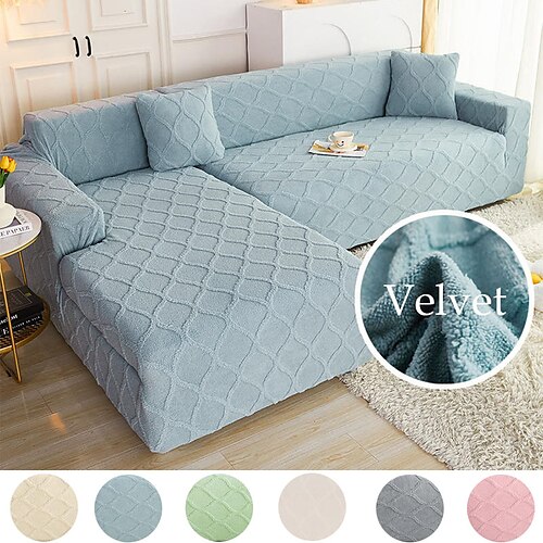 

Stretch Couch Covers Sectional Sofa Cover For Dogs Pet, Slipcovers For Love Seat, L Shaped,3 Seater, U Shaped, Arm Chair Washable Couch Protector Soft Durable