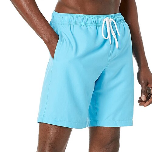 

Herre Badeshorts Surfeshorts Strandshorts Snorer med mesh fôr Elastisk midje عادي Hurtigtørkende Kort Avslappet Daglig Ferie Bohem Hawaiisk Svart Lysegrønn Mikroelastisk