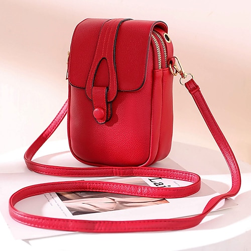 Women's Crossbody Bag Wallet Mobile Phone Bag PU Leather Daily