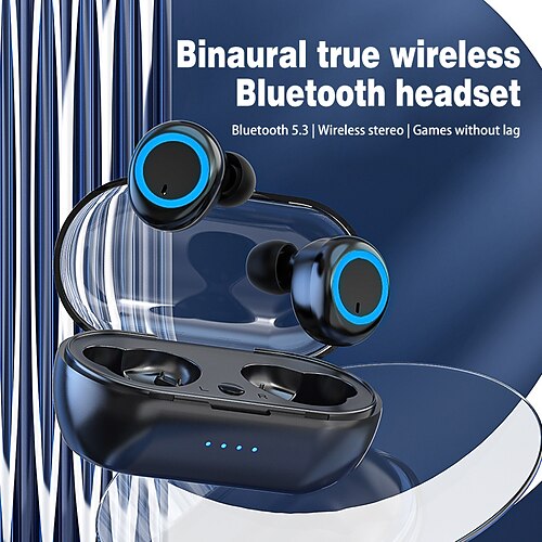 

Y50 Bluetooth headset TWS binaural in ear 5.0 touch intelligent noise reduction stereo wireless sports headset