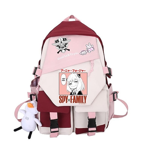 

Spada zaino Zaino per la scuola Ispirato da Spy x Family Anya falsario Anime Accessori Cosplay Borsa Tela Per uomo Per donna Cosplay Costumi di Halloween