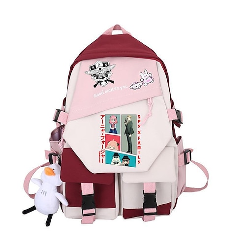 

Spada zaino Zaino per la scuola Ispirato da Spy x Family Anya falsario Anime Accessori Cosplay Borsa Tela Per uomo Per donna Cosplay Costumi di Halloween