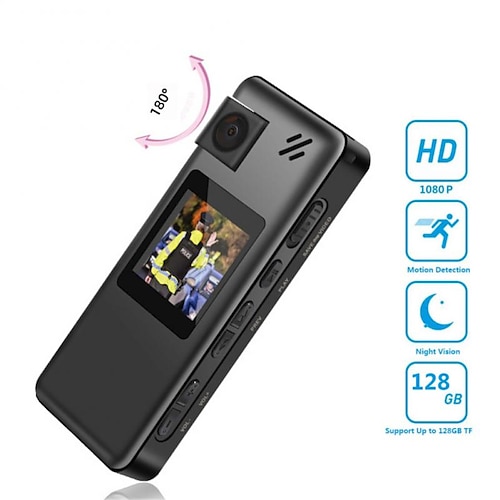 Full 1080p Digital Mini Camera Camcorder Small Body Worn Police Cam Sports  Dv Car Dvr