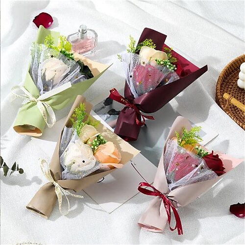 

Simulation Rose Soap Flower Valentine's Day Gift To Girlfriend Confession 2015CM