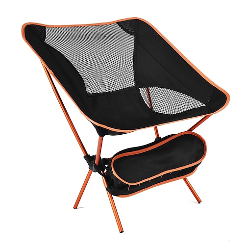 

silla plegable para acampar, silla liviana para mochileros con bolsa de transporte y bolsillo lateral para acampar, hacer senderismo, jardinería, viajes en la playa y picnic