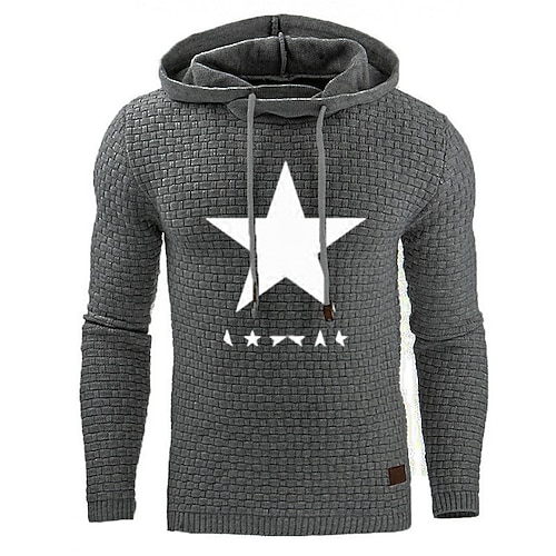 

Herren Hoodie Sweatshirt Kapuze Schwarz Weiß Wein Armeegrün Königsblau Mit Kapuze Feste Farbe Kordelzug Sport Natur Casual Strassenmode Heißprägen Basic Strassenmode Sportbekleidung Winter Herbst