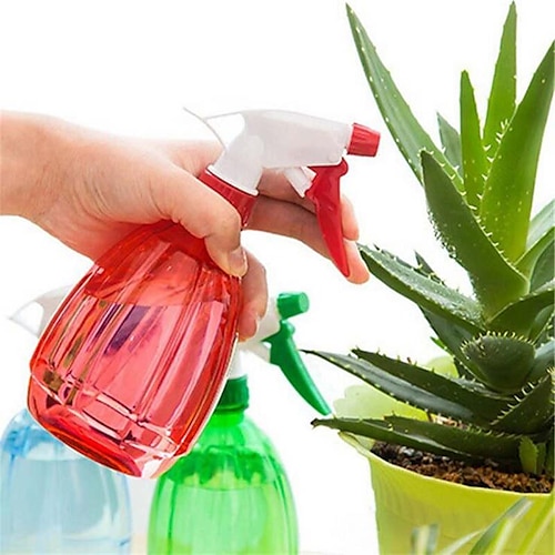 

500ml Watering Pot Thickened Household Alcohol Spray Pot Disinfection Hand-Pressed Melon-Shaped Spray Pot Watering Flower Spray Pot