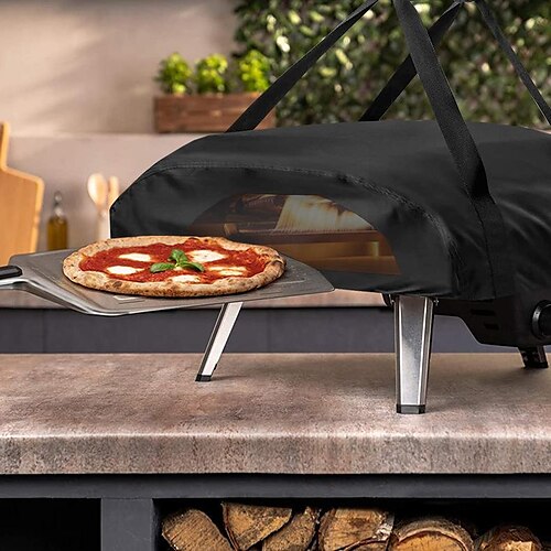 

copertura per forno per pizza per forni per pizza ooni fyra 12, coperchio per griglia per pizza portatile da esterno per accessori per forno per pizza ooni 12