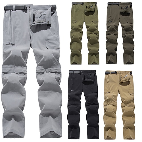 

Per uomo Pantaloni cargo Pantaloni Tasca con cerniera Multi tasca Chiusura lampo Liscio Comfort Asciugatura rapida Esterno Giornaliero Per uscire Sportivo Streetwear Nero Verde militare