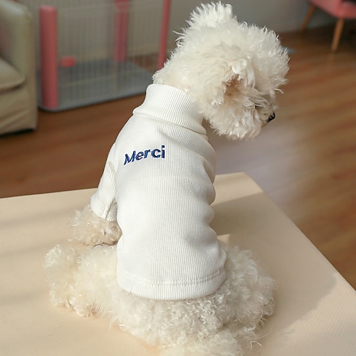 

Pet Clothes Small Dogs Cats Autumn And Winter Comfort Home Dogs Clothes Letter Bottoms Teddy Bears Clothes