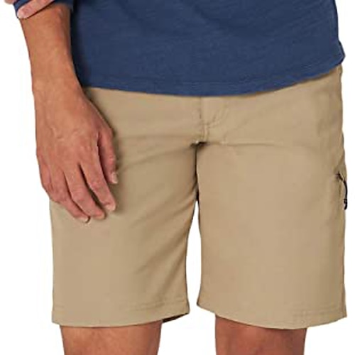 

Homens Calção Shorts casuais Cintura elástica Bolso multi Tecido Conforto Esportes Feriado Para Noite Roupa de rua à moda Exército verde Preto