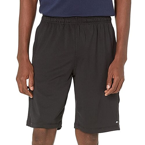 

Homme Short Shorts décontractés Taille elastique Plein Confort Respirable Sport extérieur Vacances Sortie Vêtement de rue mode Noir Blanche