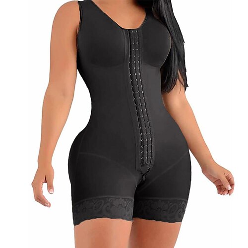 

Body moldeador para mujer, camisetas sin mangas con cuello redondo, chaleco entrenador de cintura sin costuras, corsé moldeador de cuerpo completo para control de barriga