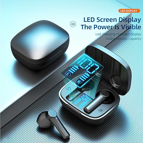 

LB-8 TWS Sport Bluetooth wireless headphones with Microphone Waterproof Earphones 9D HIFI Stereo Noise Cancelling Headset Earbud