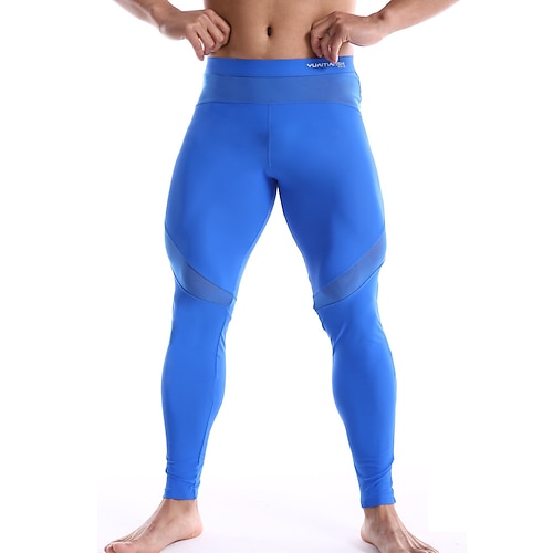 

Per uomo Pantaloni Sottomaglia Retato Collage Livello Base Sportivo Athleisure Elastene Traspirante Morbido Compressione Fitness Corsa Jogging abbigliamento sportivo Abbigliamento sportivo Tinta unita