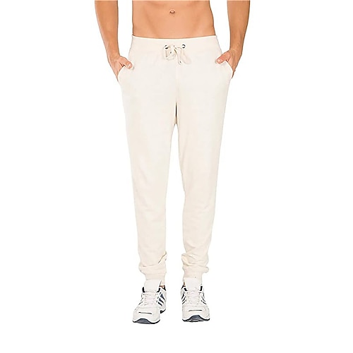 

Per uomo Pantaloni di lino Pantaloni Pantaloni estivi Pantaloni da spiaggia A cordoncino Vita elastica Coulisse sulle gambe Liscio Comfort Traspirante Informale Giornaliero Per eventi Misto cotone e