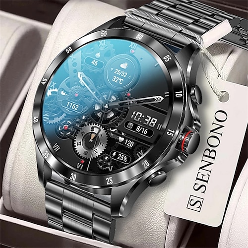 

MAX7 Men's Smart Watch Bluetooth Answer Call Man Watch IP68 Waterproof Thermometer Tracker Sport Smartwatch