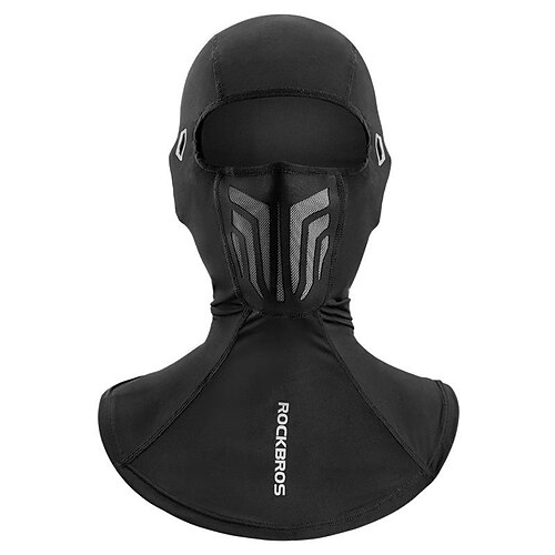 

Neck Gaiter Neck Tube Hjelmfôr balaclavas Sykling Fukttransport Støvtett Reflekskant Svettereduserende Sykkel / Sykling Svart Lycra til Herre Voksne Veisykling Camping / Vandring Motorsykkel Sykkel