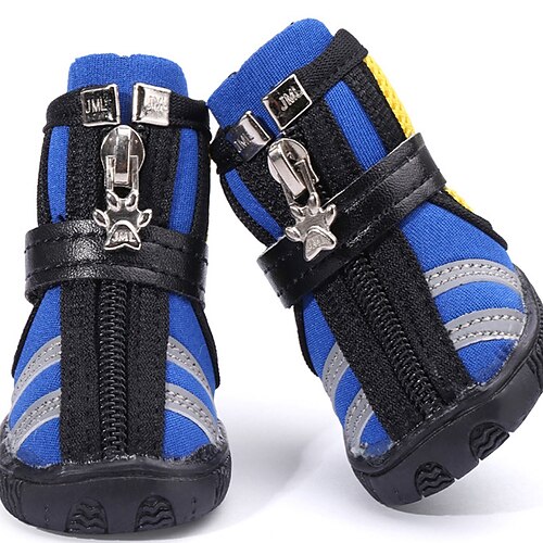 

Chien Chat Chaussures Bottes Mode Le style mignon Extérieur Casual Quotidien Hiver Vêtements pour Chien Vêtements pour chiots Tenues De Chien Respirable Jaune Rouge Bleu Costume pour fille et