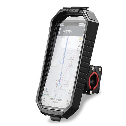 

Attacco cellulare per bici Giravolta in volo a 360 gradi Anti-Shake / Smorzamento Cellulari per Bici da strada Mountain bike Ciclismo ricreativo ABS PC Ciclismo Nero