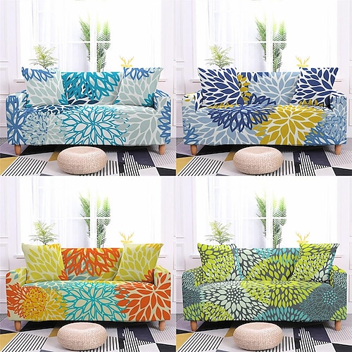 

Funda de sofá elástica, funda boho, funda de sofá seccional elástica para sillón loveseat de 4 o 3 plazas, chaise lounge en forma de l, protector de sofá a prueba de polvo