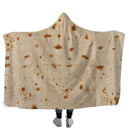 

couverture de burrito originale mexicaine couverture à capuche tortilla couverture de maison couverture pour enfants couverture à capuche double épaissie couverture drôle