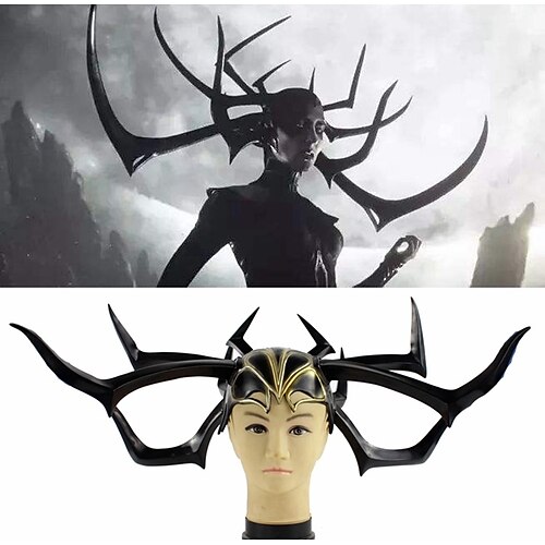 

morana hela hodeplagg lue maske halloween rekvisitter emulsjon for cosplay halloween unisex kostyme