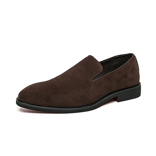 

Per uomo Mocassini e Slip-Ons Mocassini comodi Scarpe scozzesi stile britannico Taglie forti Informale Formale Giornaliero Ufficio e carriera PU Nero Marrone Autunno Primavera