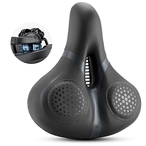 

Selle di bicicletta / Selle di bicicletta Comfort Ciclismo Imbottito pelle sintetica Ciclismo Bici da strada Mountain bike Ciclismo ricreativo Nero