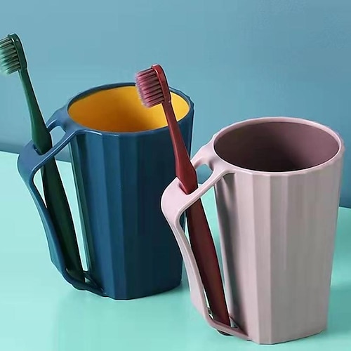 

Mouthwash Cup, Household Brushing Cup, Nordic Teeth Bucket Set, Creative And Cute Teeth Cylinder Cup