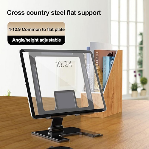 

Laptop Stand Adjustable Tablet Mobile Phone Support Bracket Home Office Desktop Foldable Holder T17 Within 4-12inch Phone