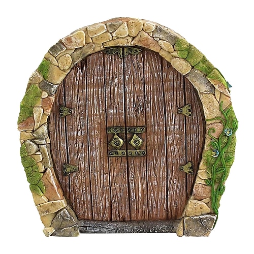 porta fatata per alberi, porta fatata per porta decorazione giardino , porta albero in miniatura , porta in miniatura per decorazione albero , porte i