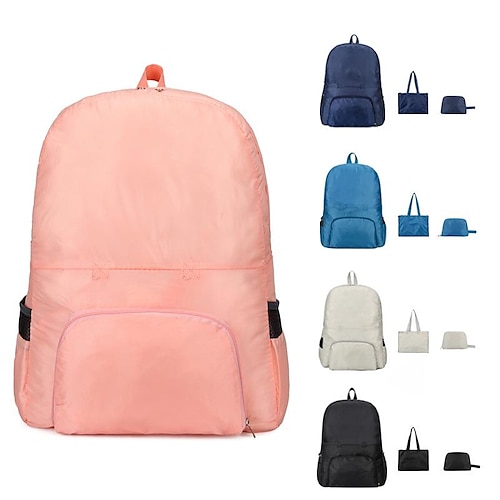 

Wanderrucksack Leichter packbarer Rucksack Wandern Tagesrucksäcke Regendicht Atmungsaktiv Klappbar Leicht Schweißableitend Außen Jagd Angeln Wandern Klettern Marineblau Balck Rosa